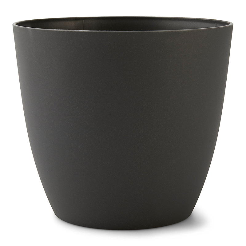 Blomkruka Ella ø 13 cm plast antracit