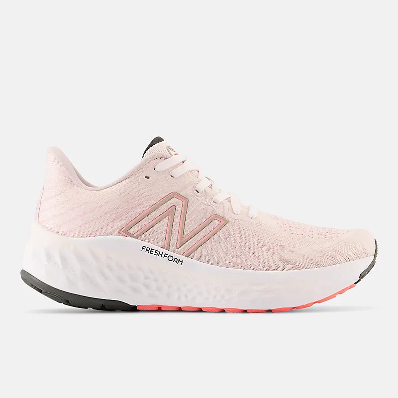 Fresh Foam X Vongo v5 para Mulheres – Rosa Lavado com Toranja e Rosa Pedra
