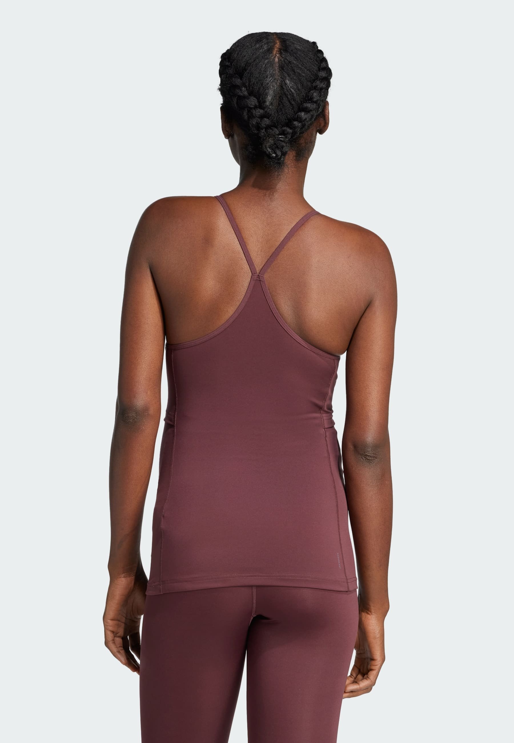 Haut de performance adidas - aurore rubis