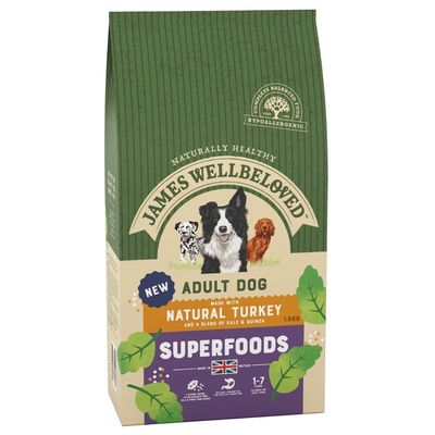 James Wellbeloved Adult Superfoods - Truthahn mit Grünkohl & Quinoa