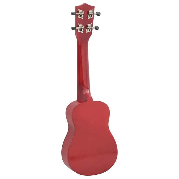 vidaXL Sopran-Ukulelen-Set mit Tasche für Kinder, helles Holz, 23 Zoll