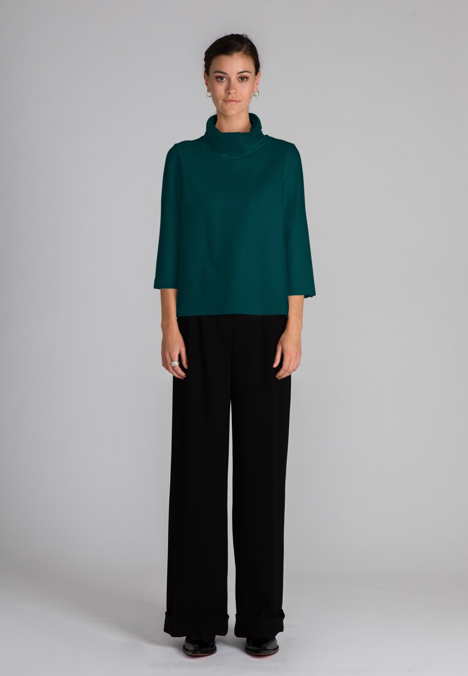 Jascha Stockholm PUNTA ANAIS - Long sleeved top - hunter