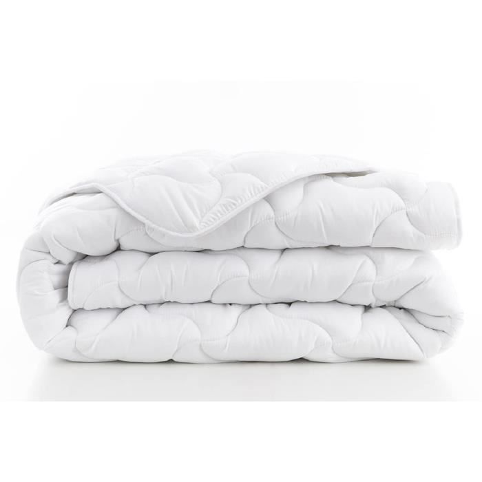 Piumino caldo ABEIL, morbidezza assoluta, 220x240 cm, bianco