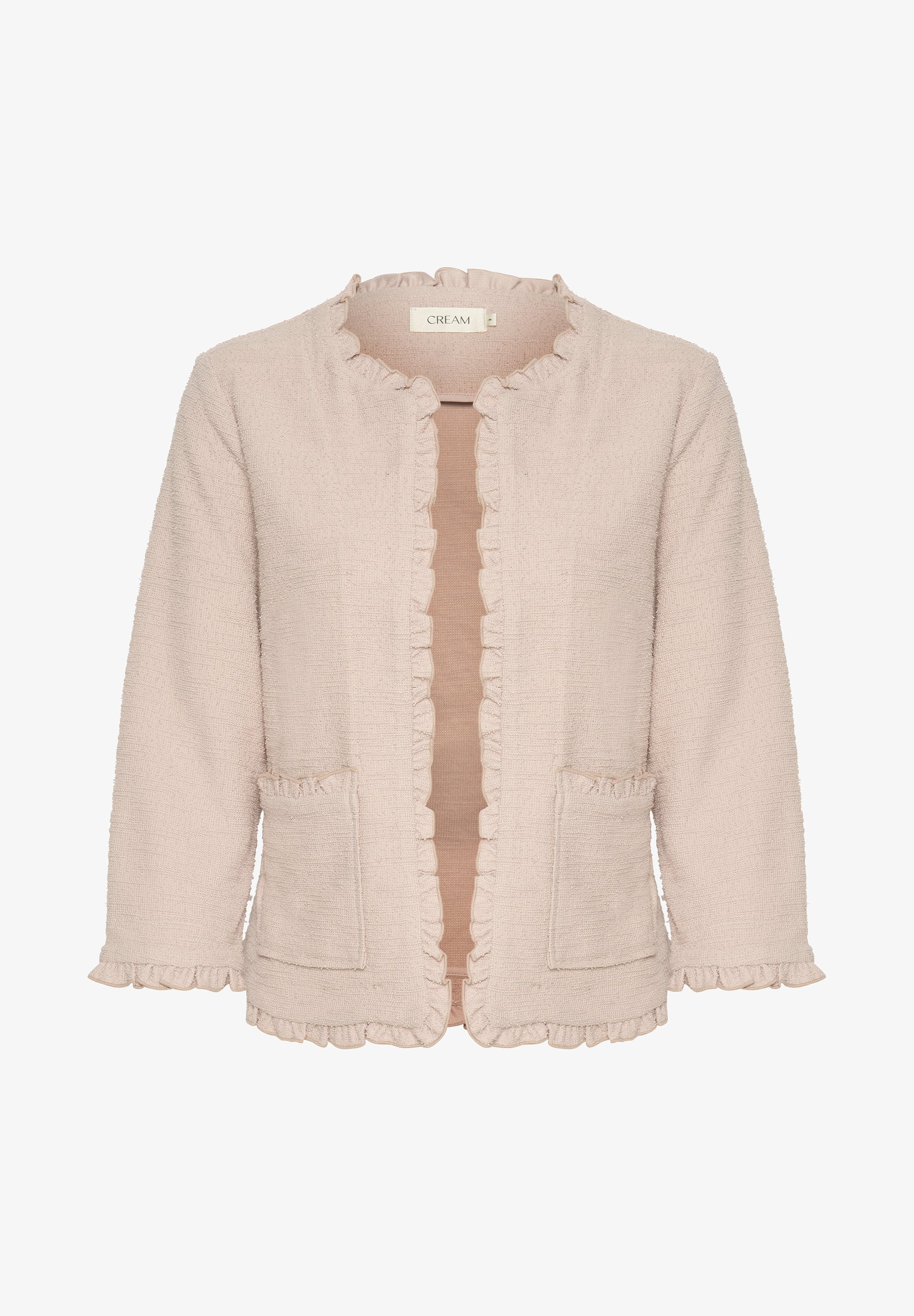 Crème CRMELLIE - Blazer - roze stof