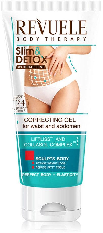 Slim&Detox brušný gél s kofeínom Telové ošetrenia