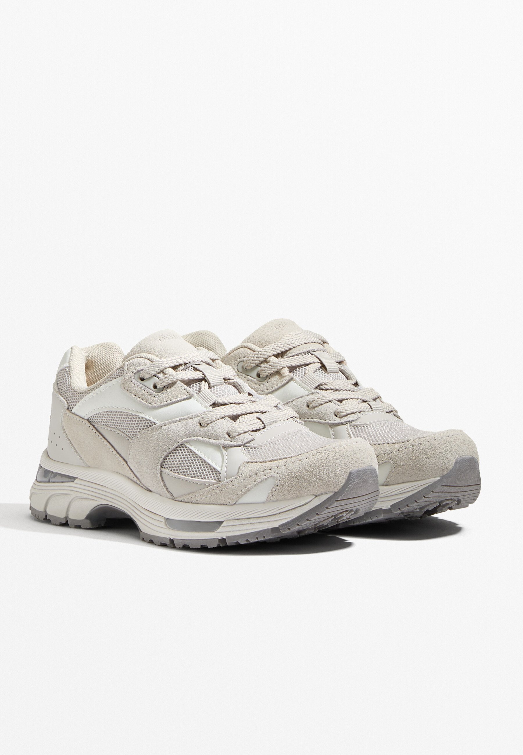 OYSHO RUNNING - Baskets - beige