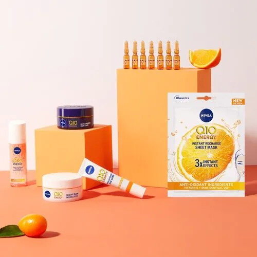 Nivea VisageQ10 PlusC Odmłodzona + Pełna Energii Cera Przeciwzmarszczkowy Krem na noc