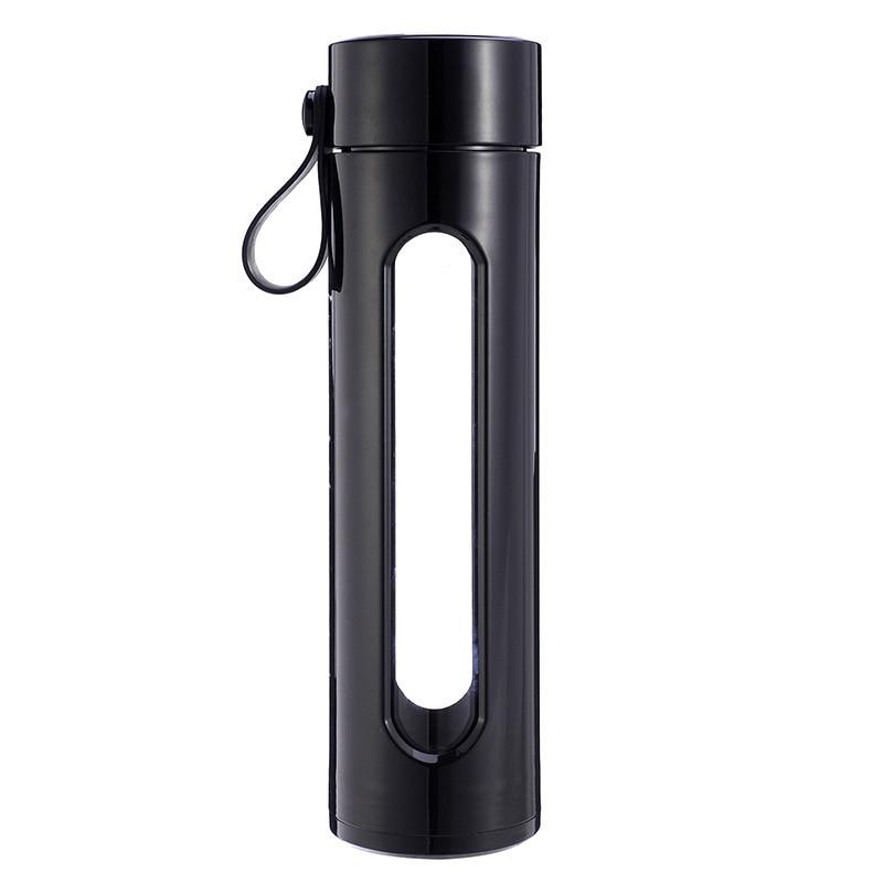 Nouveau verre à eau portable d'extérieur à double paroi en plastique anti-brûlure, idéal comme cadeau publicitaire.
