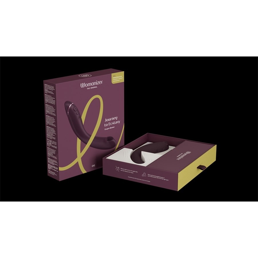 Stimulator G-točke Womanizer Slate Luxe s tehnologijo Pleasure Air – 1 kos