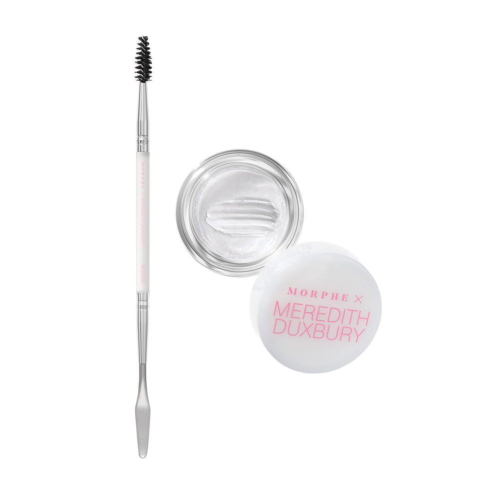 Duo de pensule și perii pentru sprâncene X Meredith Duxbury - Morphe