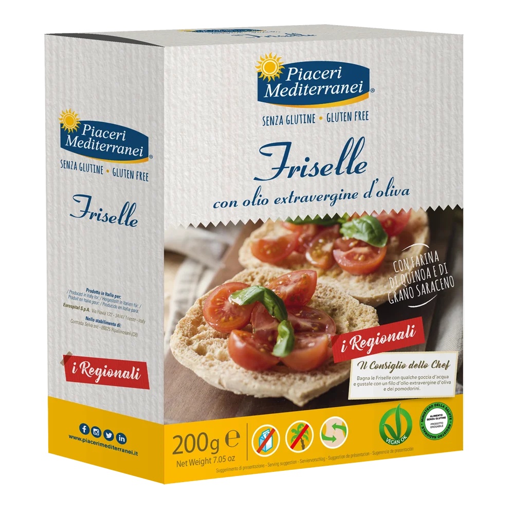 EUROSPITAL Piaceri Medit Friselle 200 g