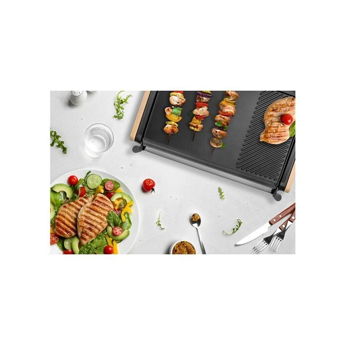 Electric griddle - Lagrange - Grill' Equilibre® - 2000 W - Black - Non-stick plates