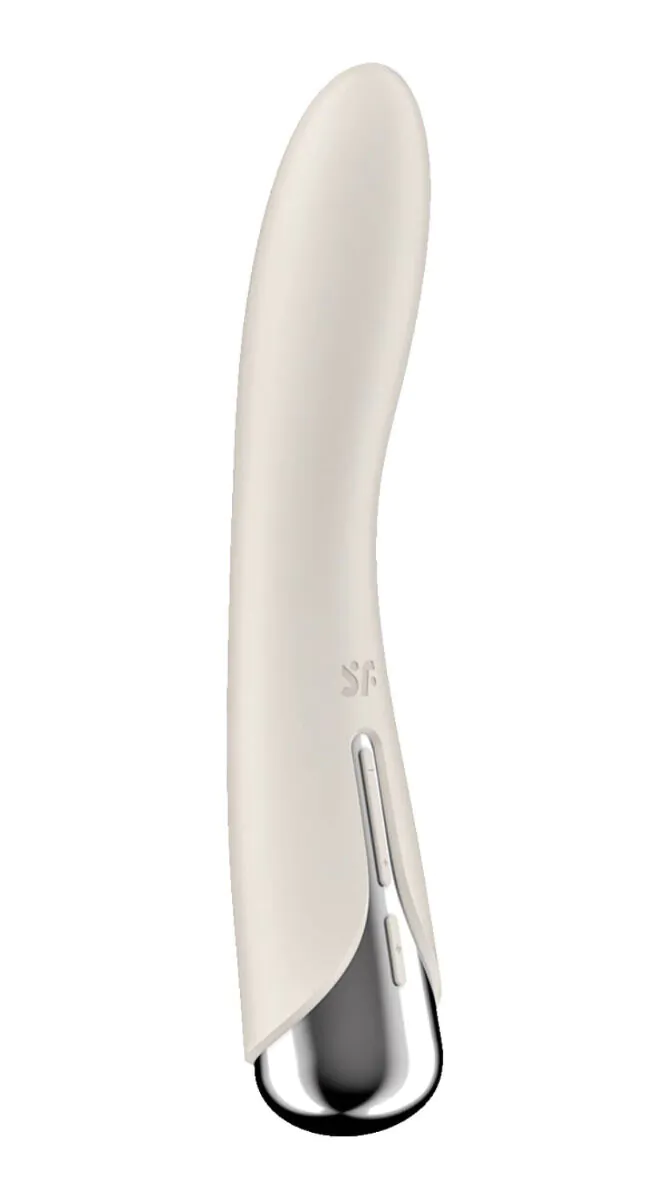 Satisfyer Spinning Vibe 1 Beige - masażer intymny 1 szt.