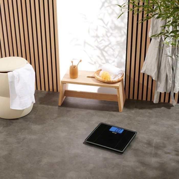 TANITA - HD-382 – Pèse-personne - Design ultra-fin, écran extra-large - 150 kg - Noir