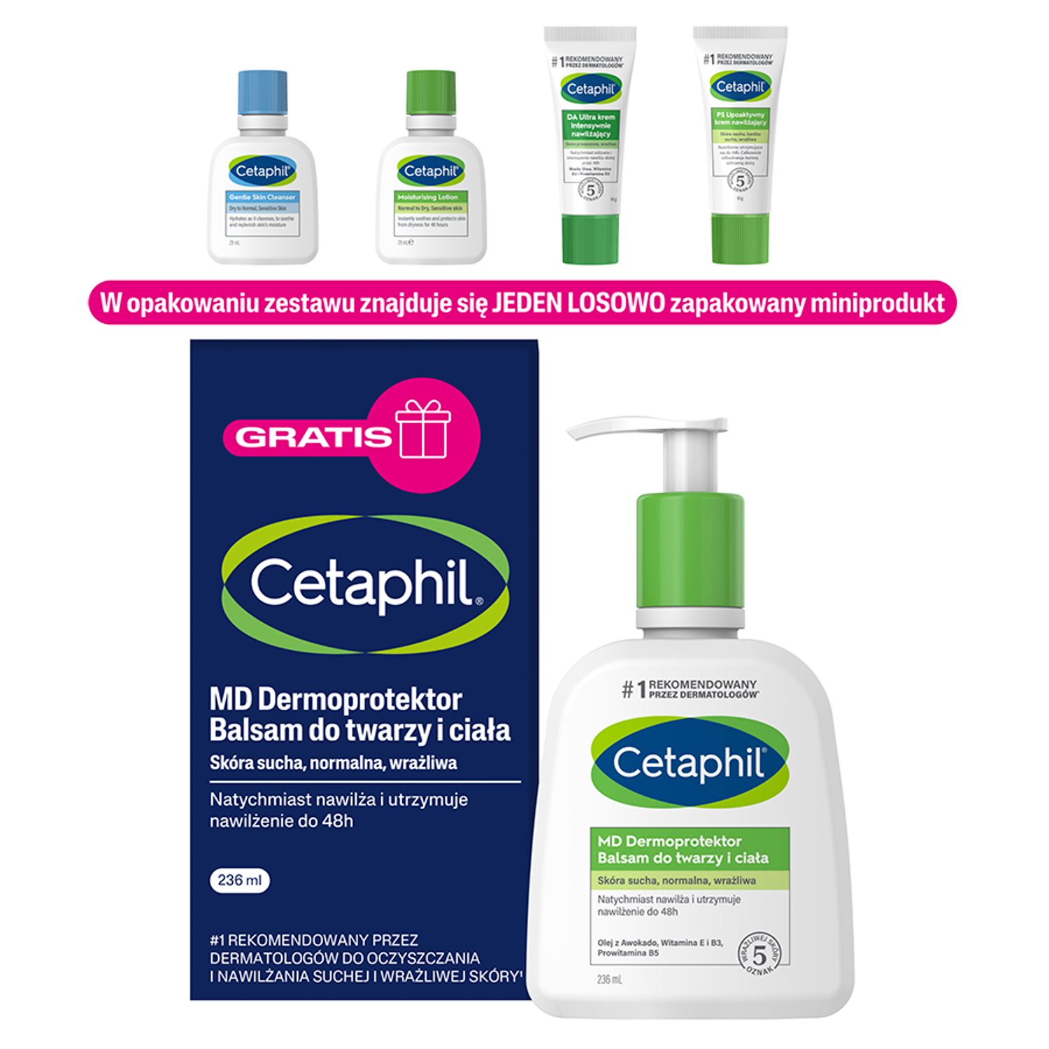 Balsamo viso Cetaphil 236 ml