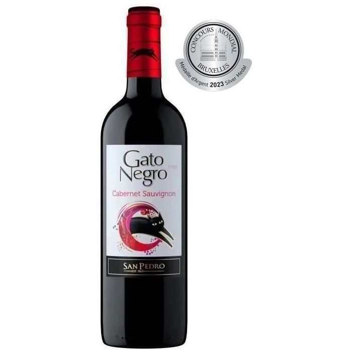 Gato Negro Cabernet Sauvignon, vino rosso cileno 2024