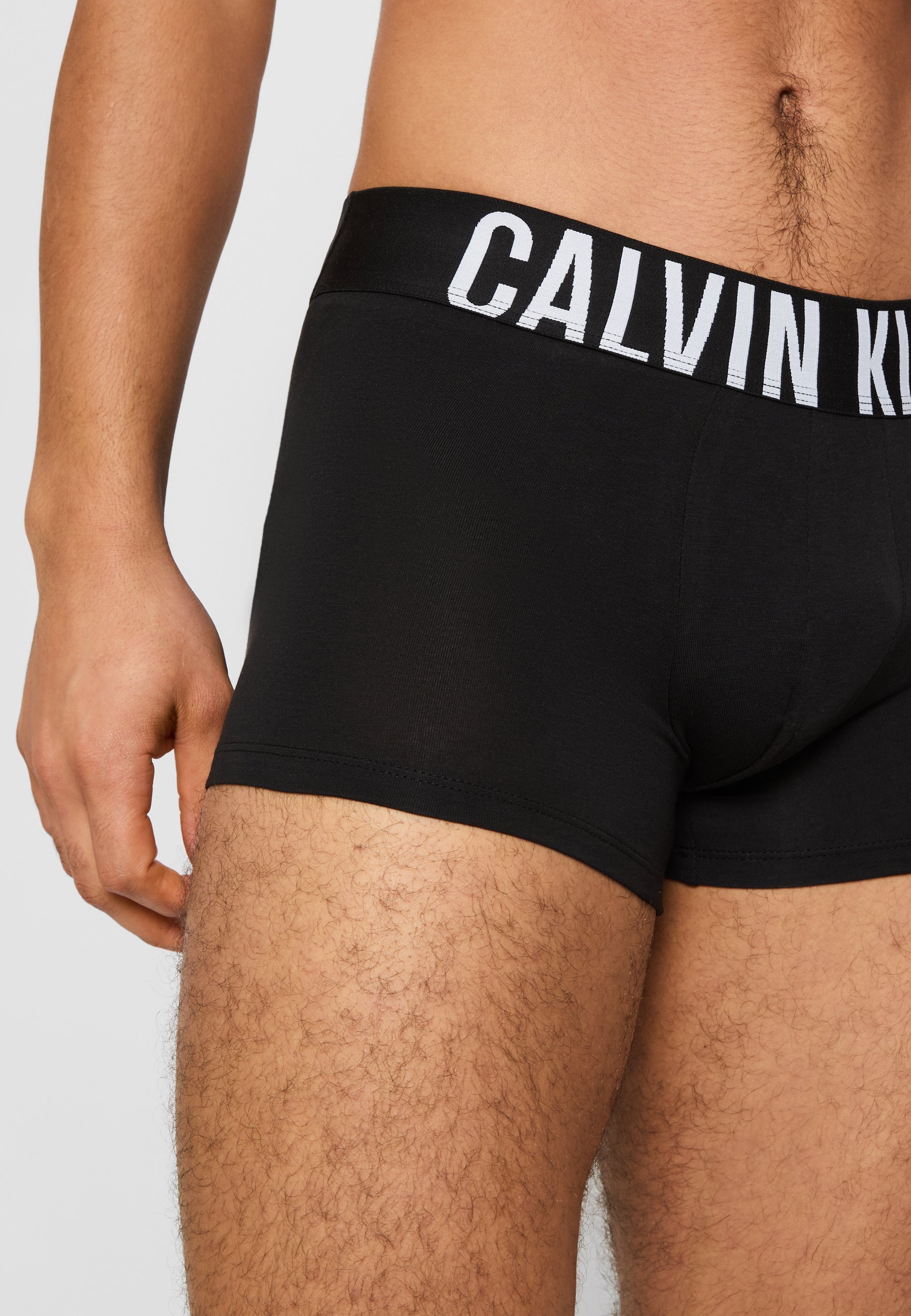 Calvin Klein Underwear TRUNK 3 PACK INTENSE POWER COTTON - Chiloți scurți - negru