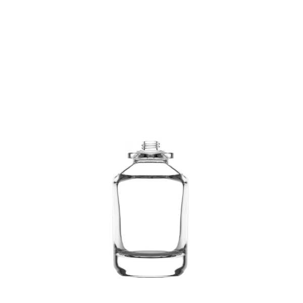 Frasco de vidro transparente para infusão, 100 ml (com tampa de rosca), modelo 15/415.