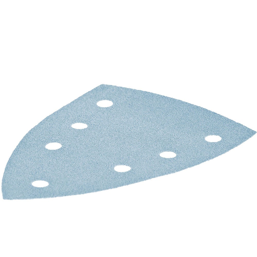 Lixa FESTOOL 93 mm, grão 180, 7 furos, azul marinho Delta 100P 497140