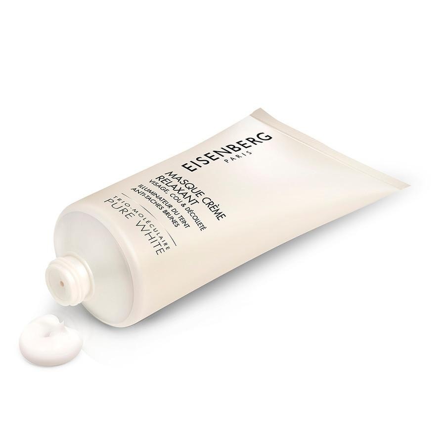 Eisenberg drėkinamoji kaukė „Pure White“ atpalaiduojanti kreminė kaukė – 75 ml