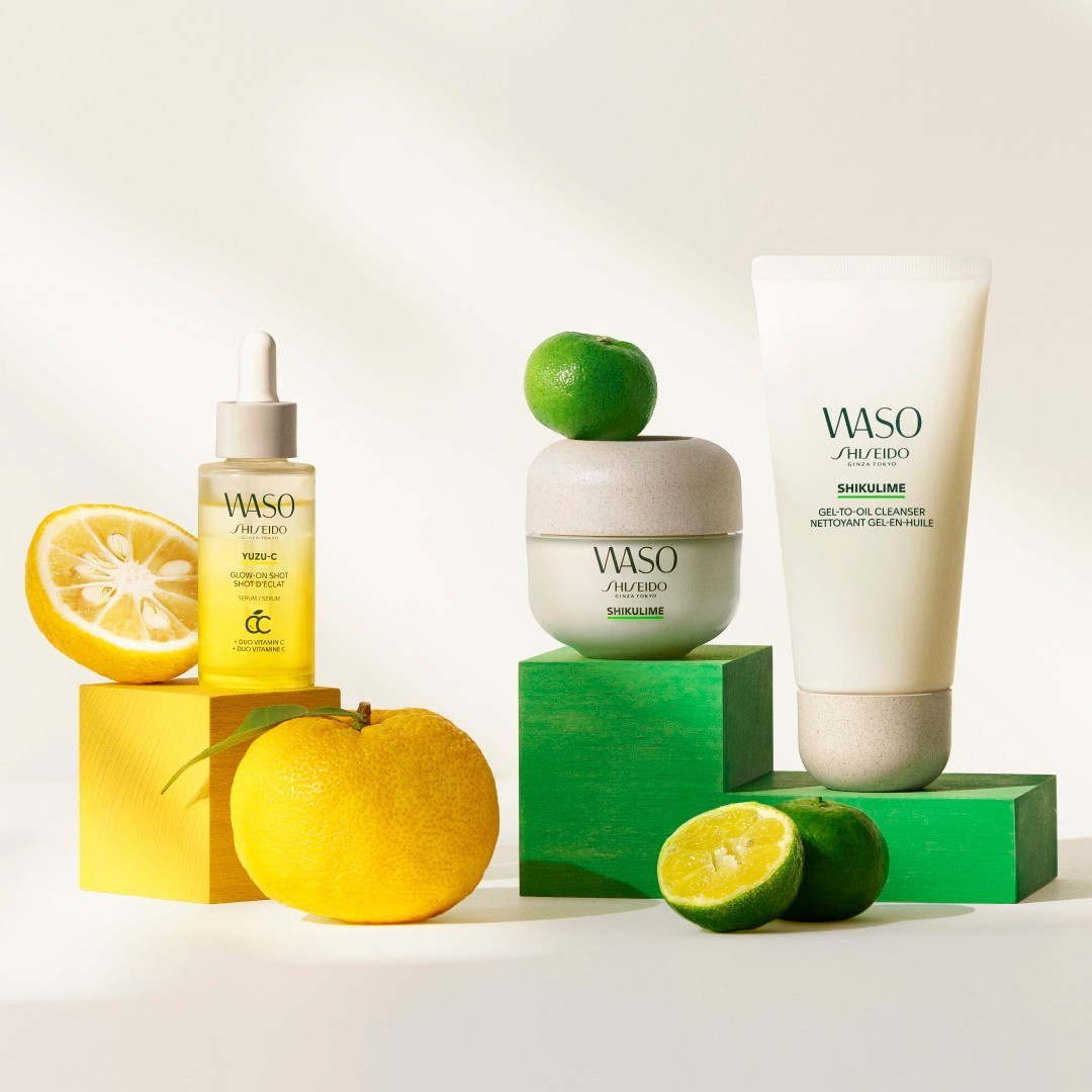 Shiseido Glow Serum Waso Yuzu-C Glow-On Shot - 28 ml