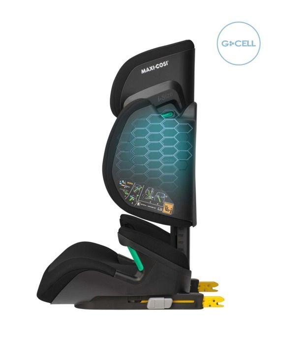 Silla de coche MAXI-COSI Rodifix R i-Size, Grupo 2/3, reclinable, Isofix, color negro auténtico.