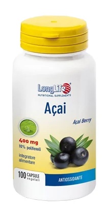 LONG LIFE LongLife Aà§ai voedingssupplement 100 plantaardige capsules