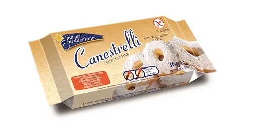 MEDITERRANEAN LEKKERNIJEN Glutenvrije Canestrelli (één portie: 36 g)