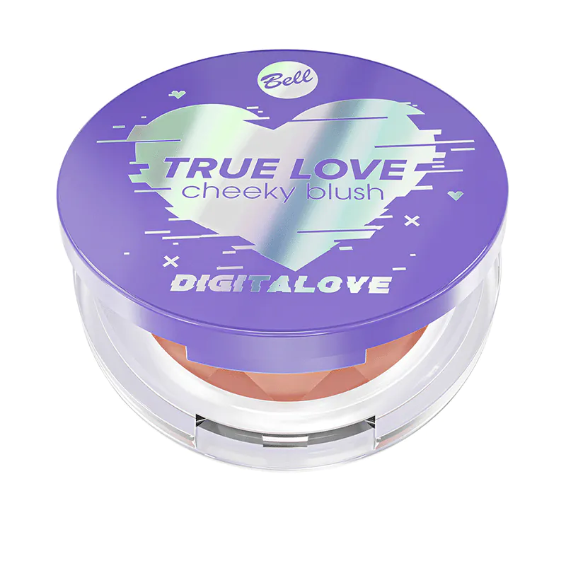 Bell True Love Prasowany róż do twarzy, 001 Peach Bliss