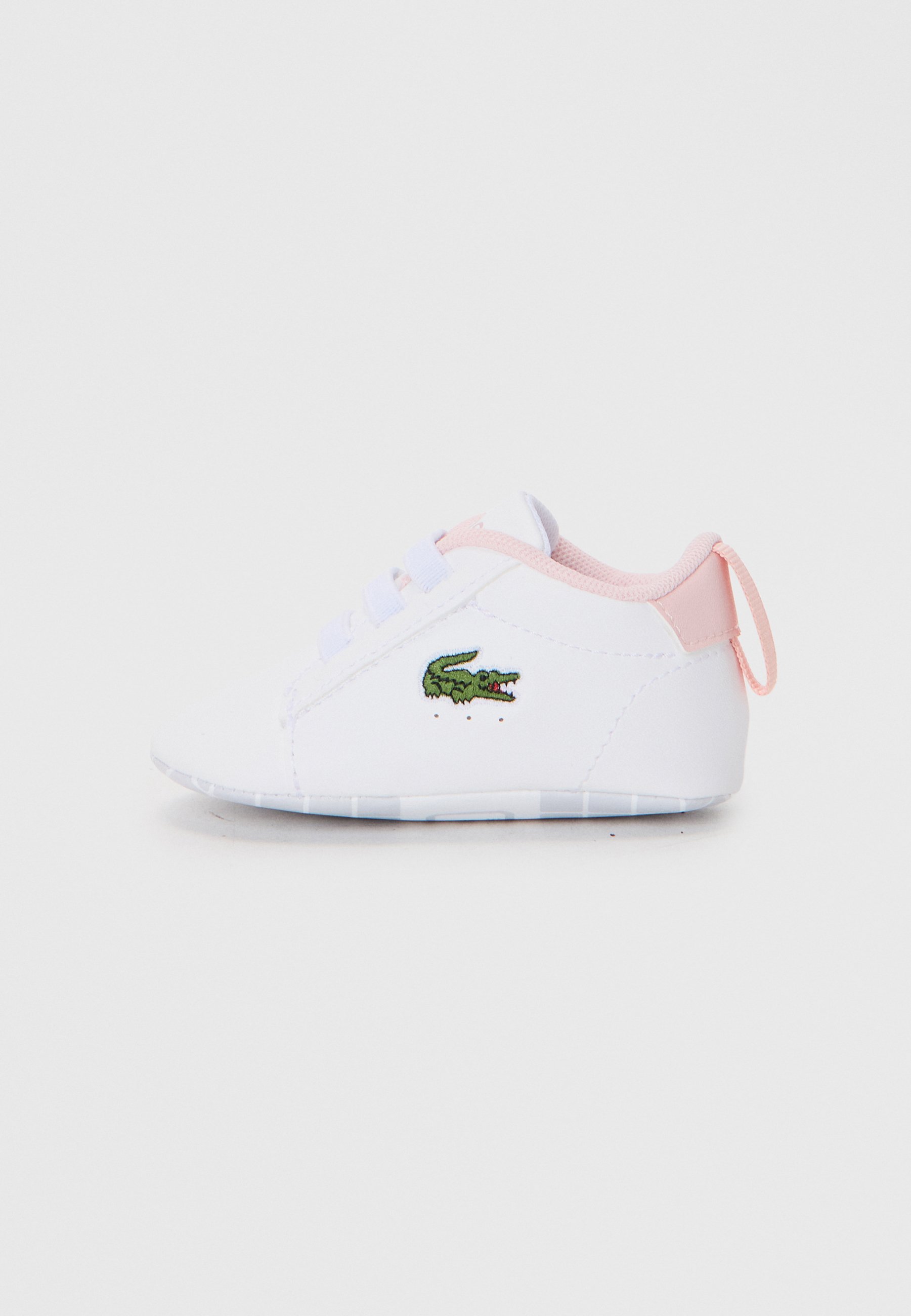 Lacoste CARNABY UNISEX - Eerste schoenen - wit/roze