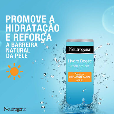 Neutrogena Hydro Boost Urban Protect Anti-Pollution Fluid SPF 25 Hyaluronsyra 50 ml