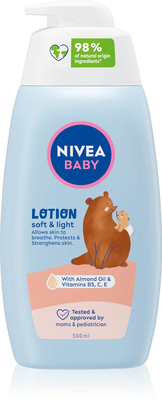 Leite hidratante corporal NIVEA BABY