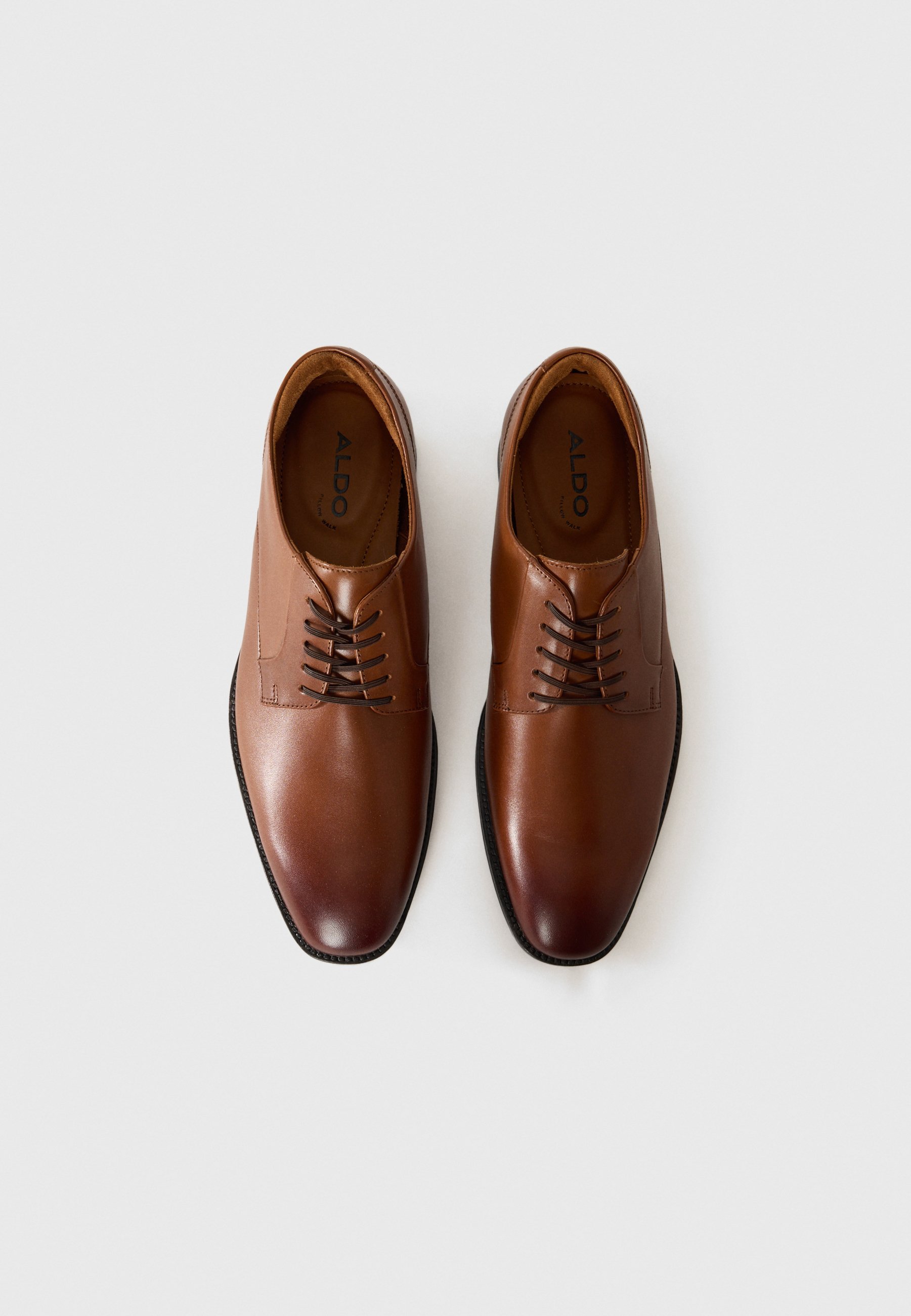 ALDO TEODORO - Scarpe stringate eleganti - cognac