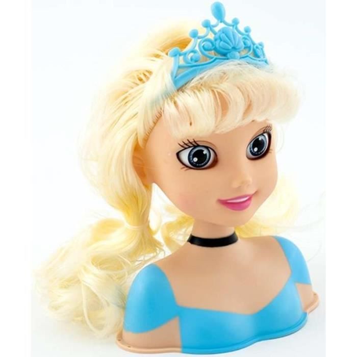 Little Lady Nella Doll Dressing Table and Styling Head - Mega Creative - Plastic Toy - Accessories Included