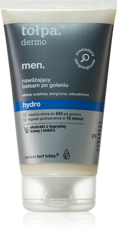 Bálsamo pós-barba hidratante Tołpa Dermo Men Hydro