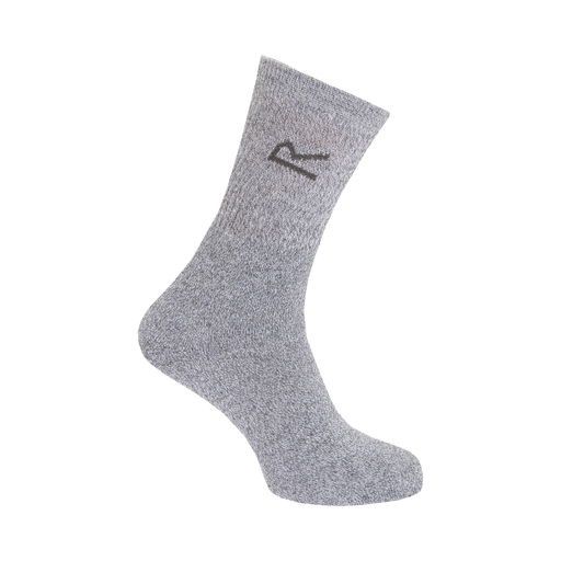  Calcetines Casuales Modelo Cotton Rich Coleccion Great Outdoors Caballero Regatta (gris