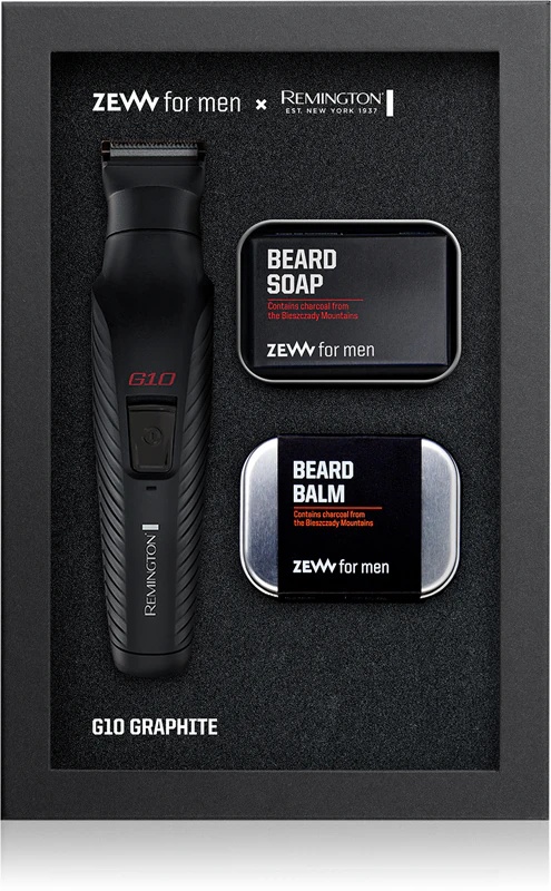 Zew For Men Remington G10 grafīta bārdas un ķermeņa griešanas komplekts