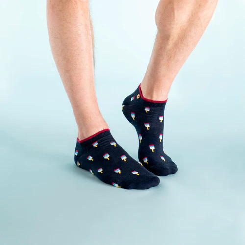 Cabaia Chaussettes Florian & Léa bleu marine