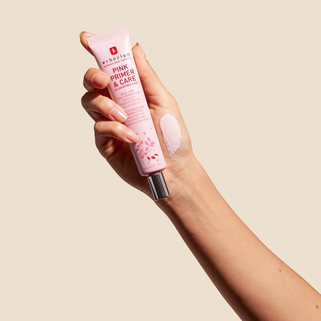 ERBORIAN Primer Pink Gruntējums un Kopšana - 15 ml