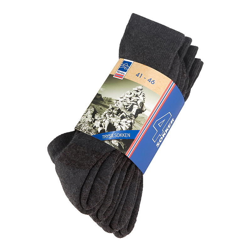 Trysil Trysil strumpor 4-pack storlek 41/46 Bra och varma