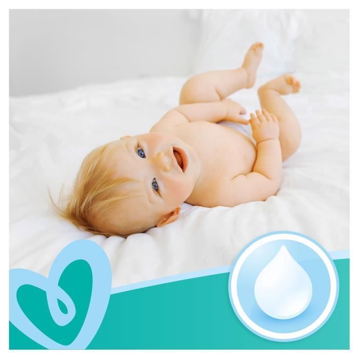PAMPERS Babydoekjes FRESHCLEAN - Pak van 4 x 52 doekjes - 208 doekjes