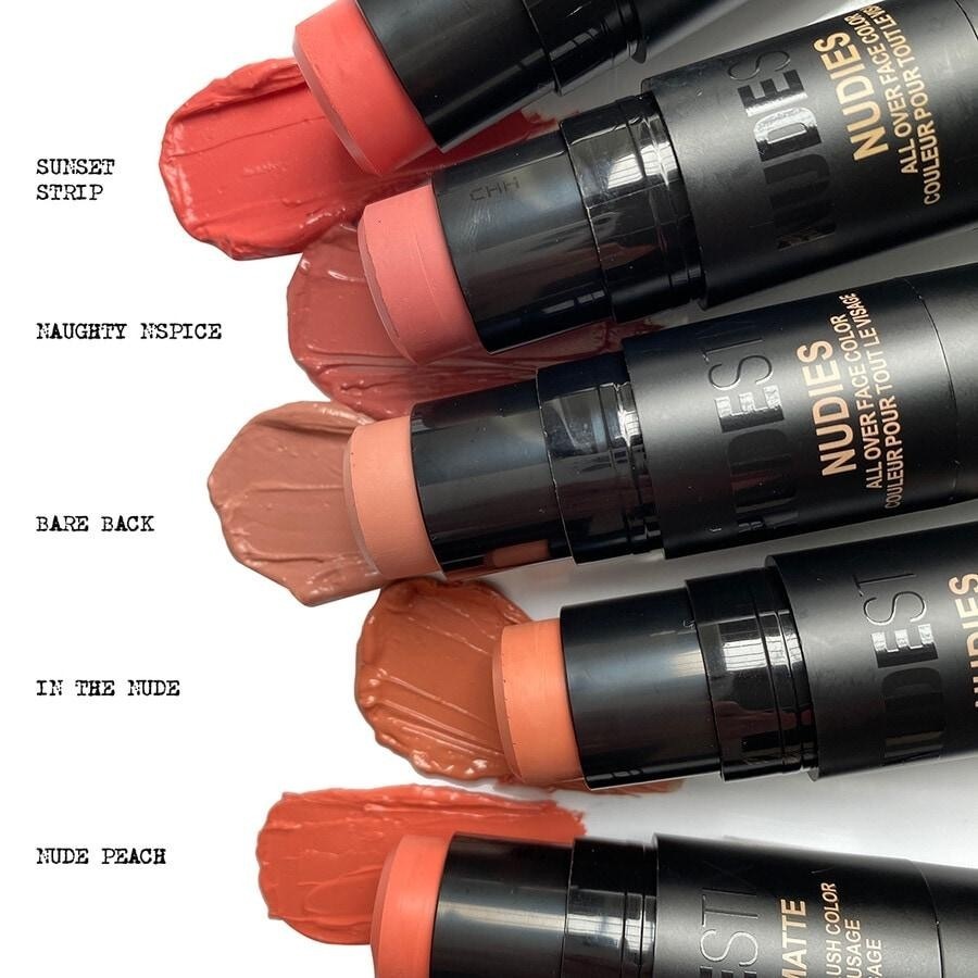 Matná lícenka Nudestix Blush Nudies na celú tvár - 2,8 g
