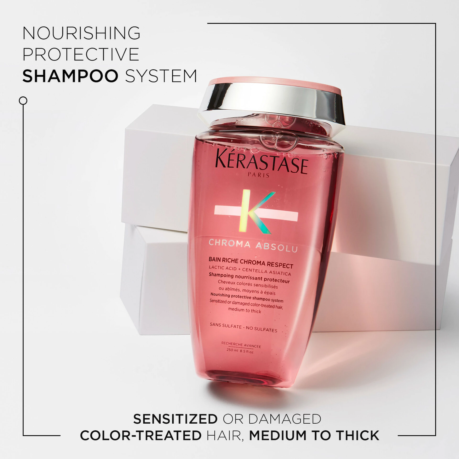 Chroma Absolu Bain Riche Chroma Respect šampon 250 ml - Kérastase
