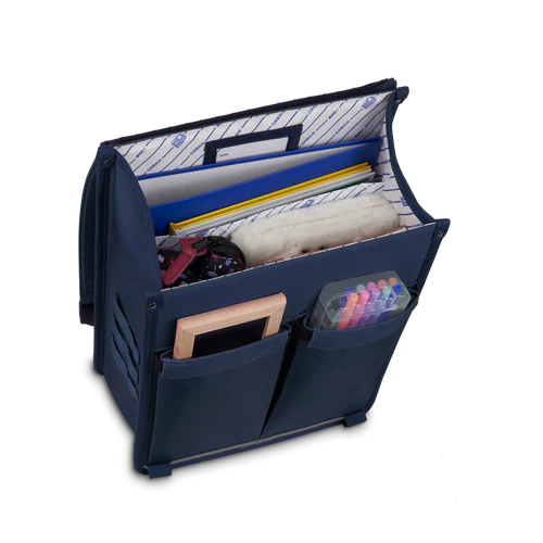 Cabaia Cartable Discover Large Brooklyn Bleu Marine