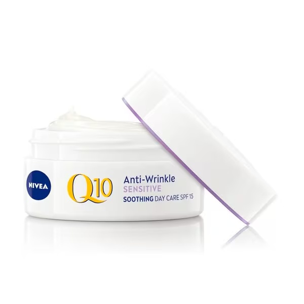 NIVEA Q10 Power Sensitive denný krém proti vráskam<br>50ml - Citlivá pleť