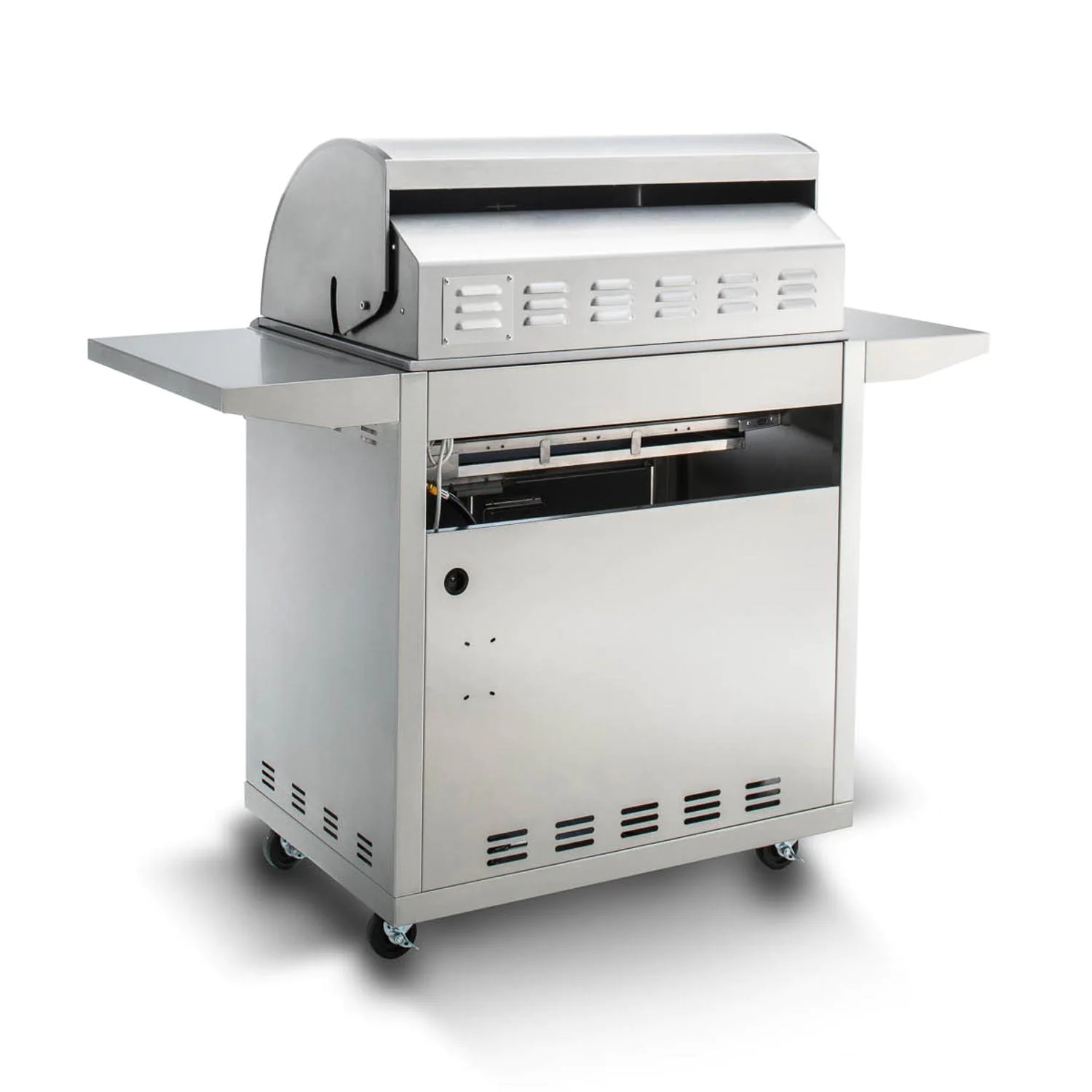 Blaze Premium LTE Marine Grade 32-inch vrijstaande propaangasgrill met 4 branders, infraroodbrander aan de achterzijde en grillverlichting - BLZ-4LTE2MG-LP