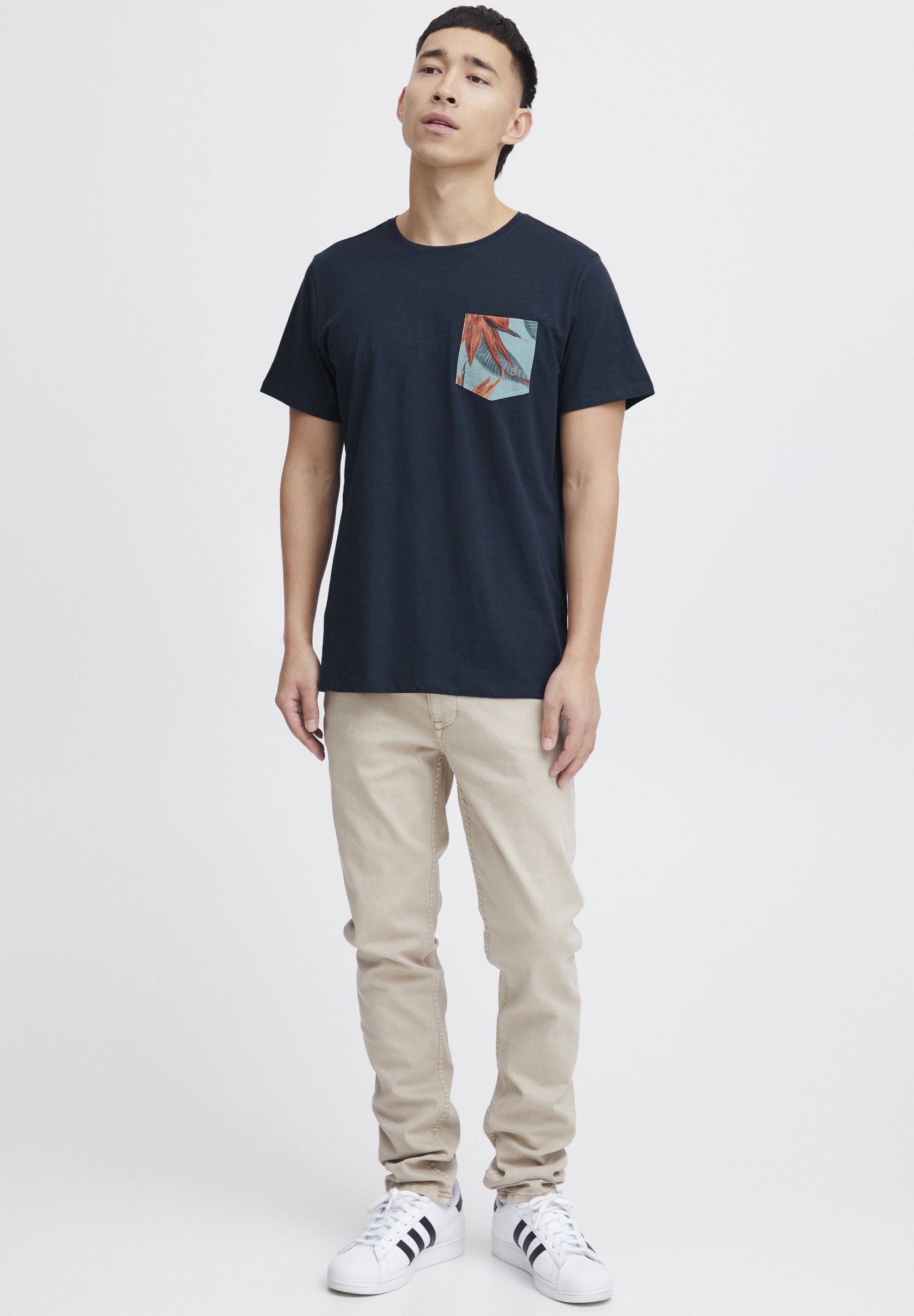Blend BHTROP - T-shirt met print - nette blauwe kleding
