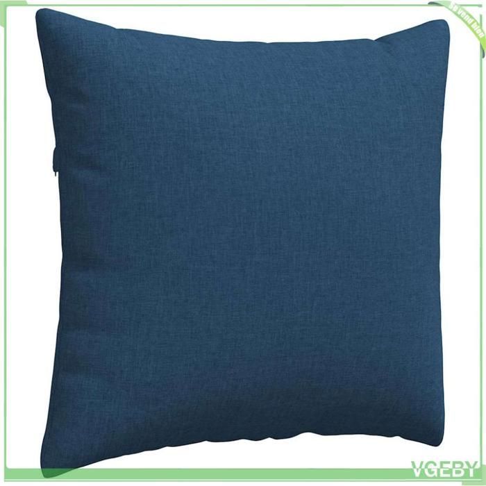 Sofa cushions - ABI - 2 pcs - Blue - 45 x 45 cm - Removable covers
