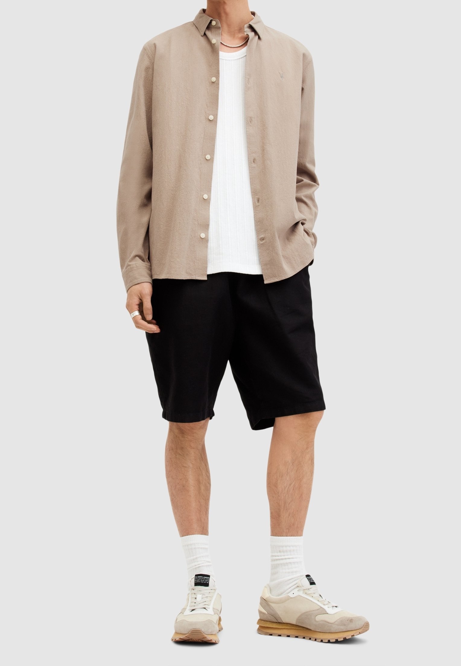 AllSaints shirt - bruin