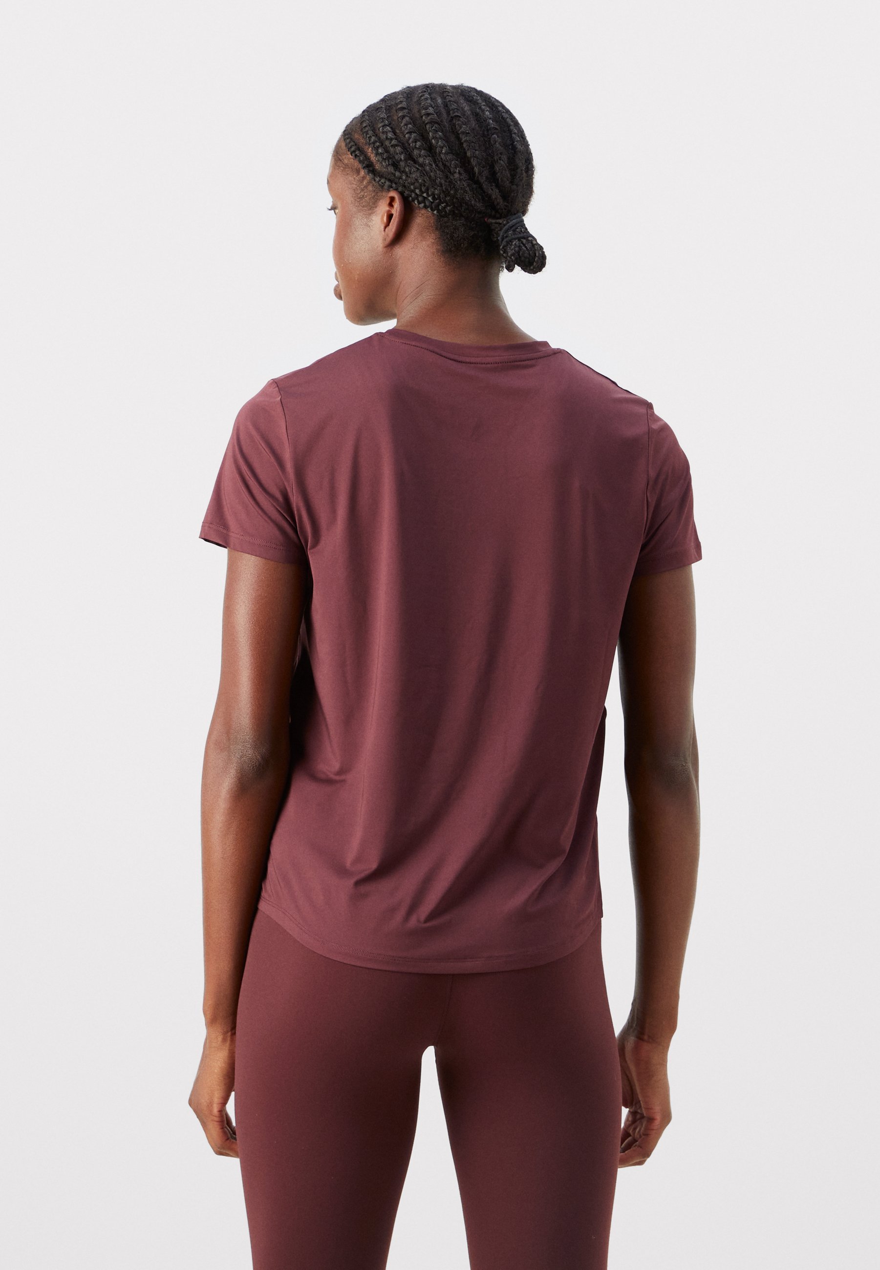 Nike Performance ONE CLASSIC - T-shirt sportiva - bordeaux effetto grintoso